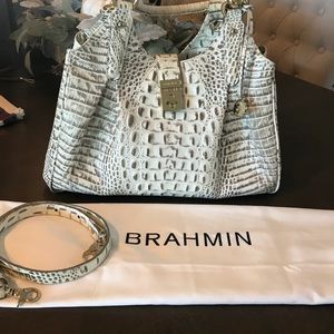 BRAHMIN Celia Leather Handbag/Satchel 👜‼️
